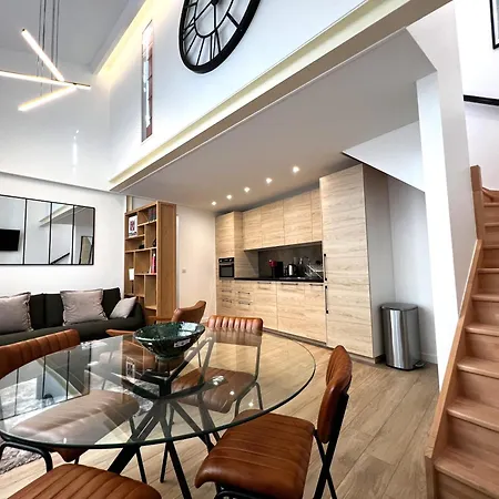 Apollinaire Luxury Loft - Ac - Ideal Location - Peaceful Apartment Paris